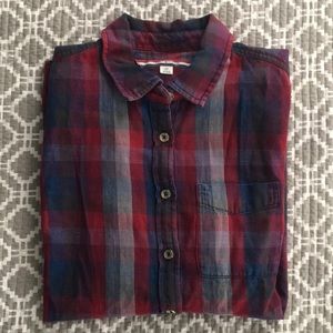 SZ S Tommy Hilfiger flannel button down
